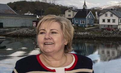 Erna advarer mot Sp